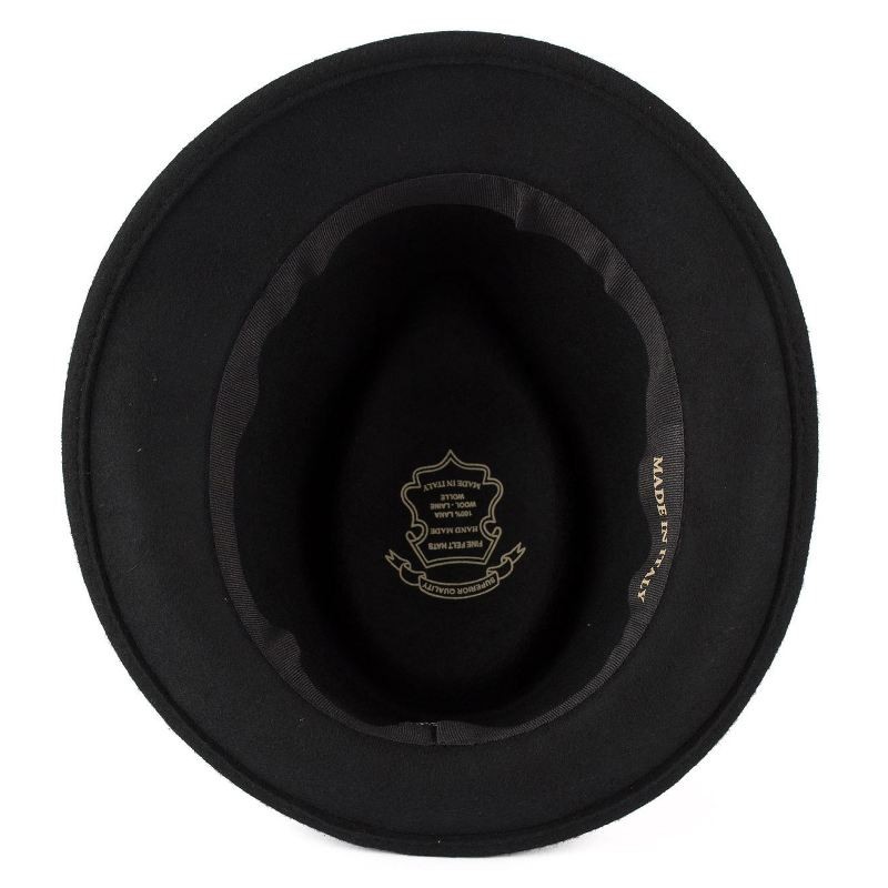 Italský vlněný klobouk khaki