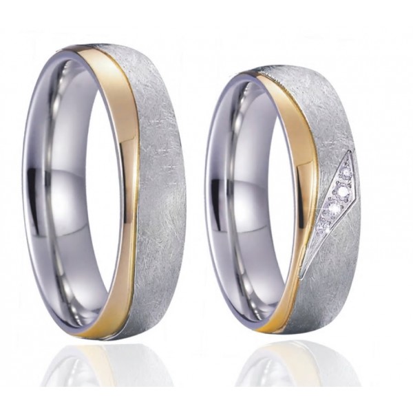 Ocelový prsten dámský