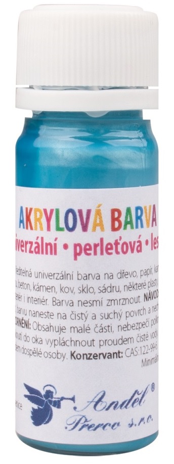 Akrylové barvy 15 g, LESK + PERLEŤ, jednotlivé odstíny