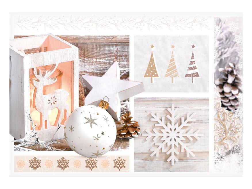 Dopisní obálka MFP C5 vánoční (mix)