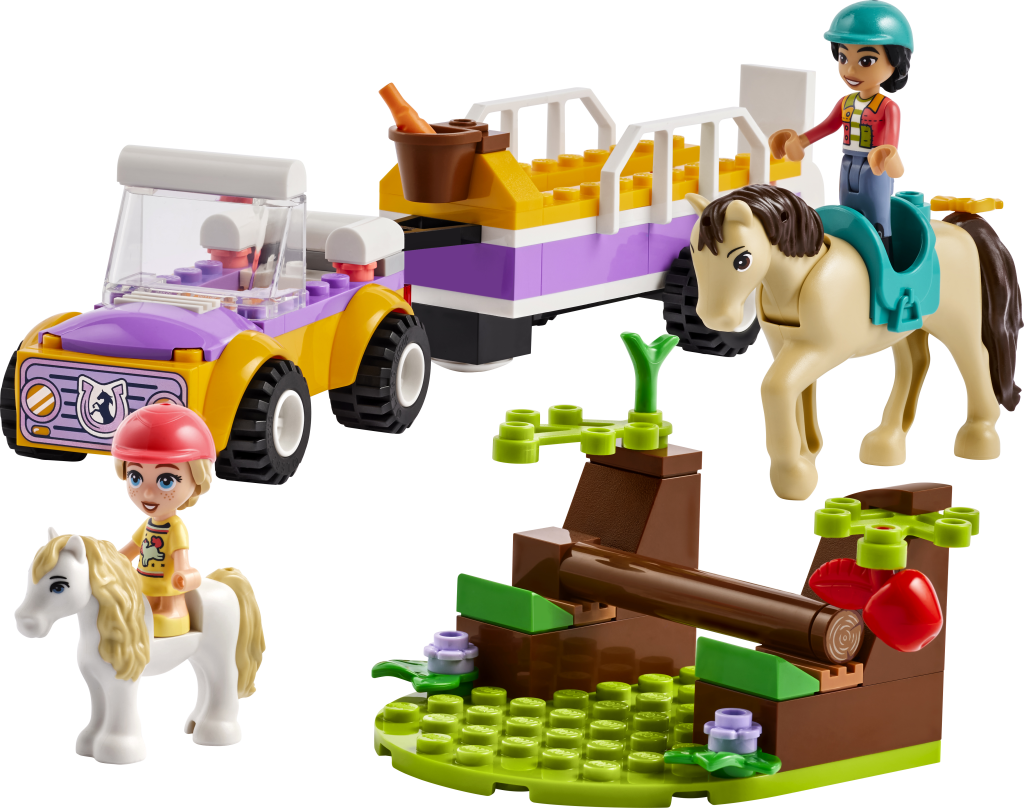 LEGO® Friends 42634 Přívěs s koněm a poníkem