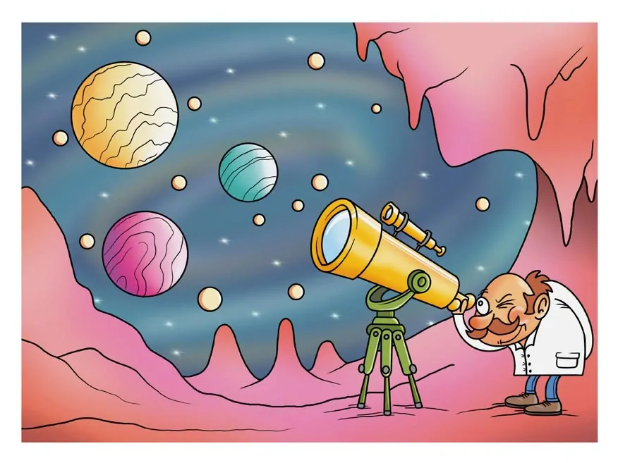 Omalovánky MFP Vesmír  A5