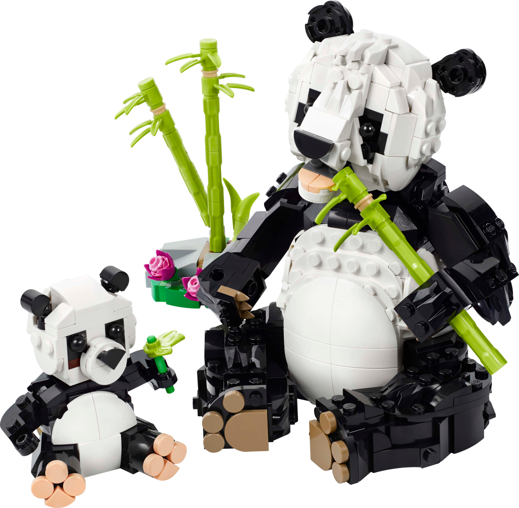 LEGO® Creator 3 v 1 31165 Divoká zvířata: Pandí rodinka