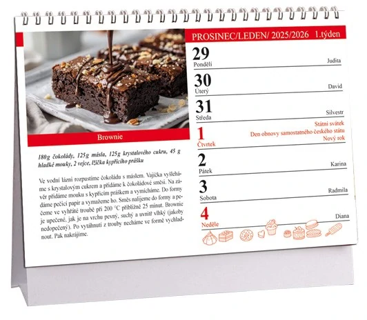 K783 - Kalendář Sladké mlsání 2026