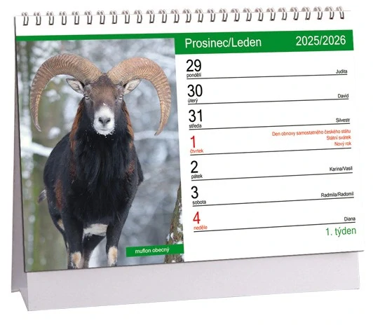 K792 - Kalendář Myslivecký 2026