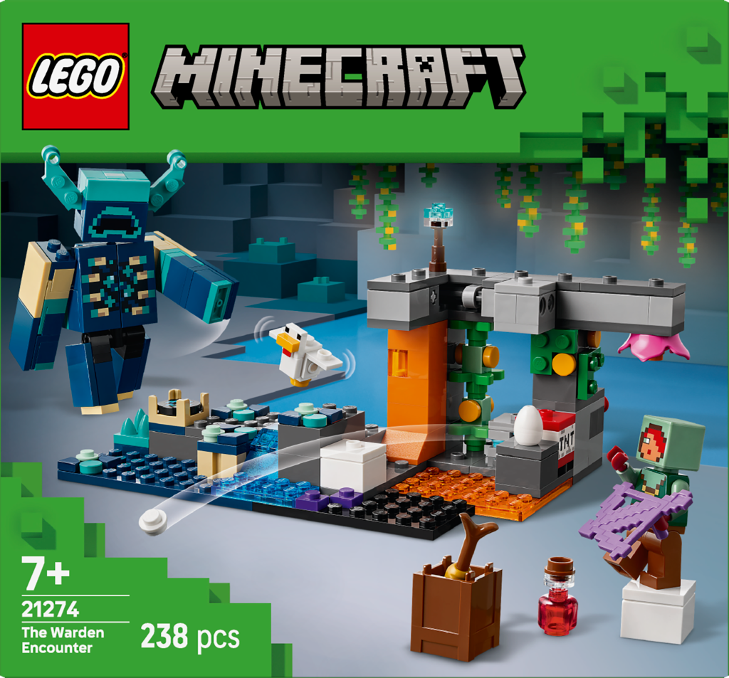 LEGO® Minecraft® 21274 Setkání se Strážcem