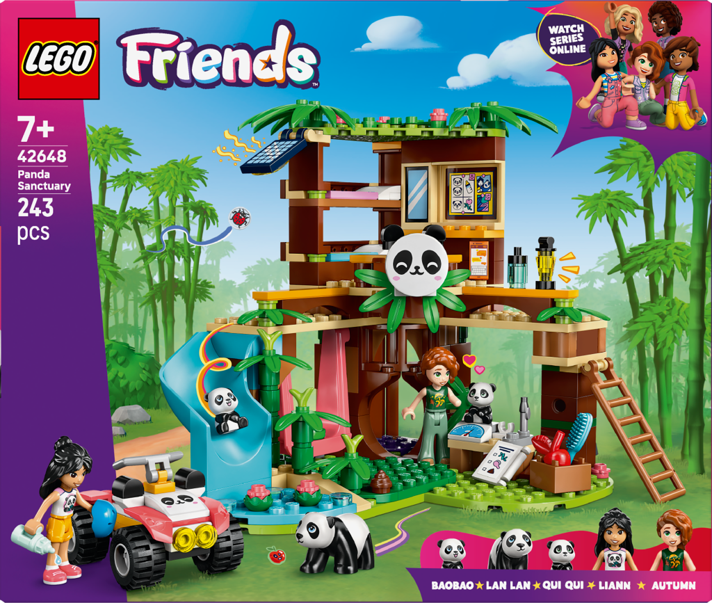 LEGO® Friends 42648 Péče o zvířátka v pandí záchranné stanici