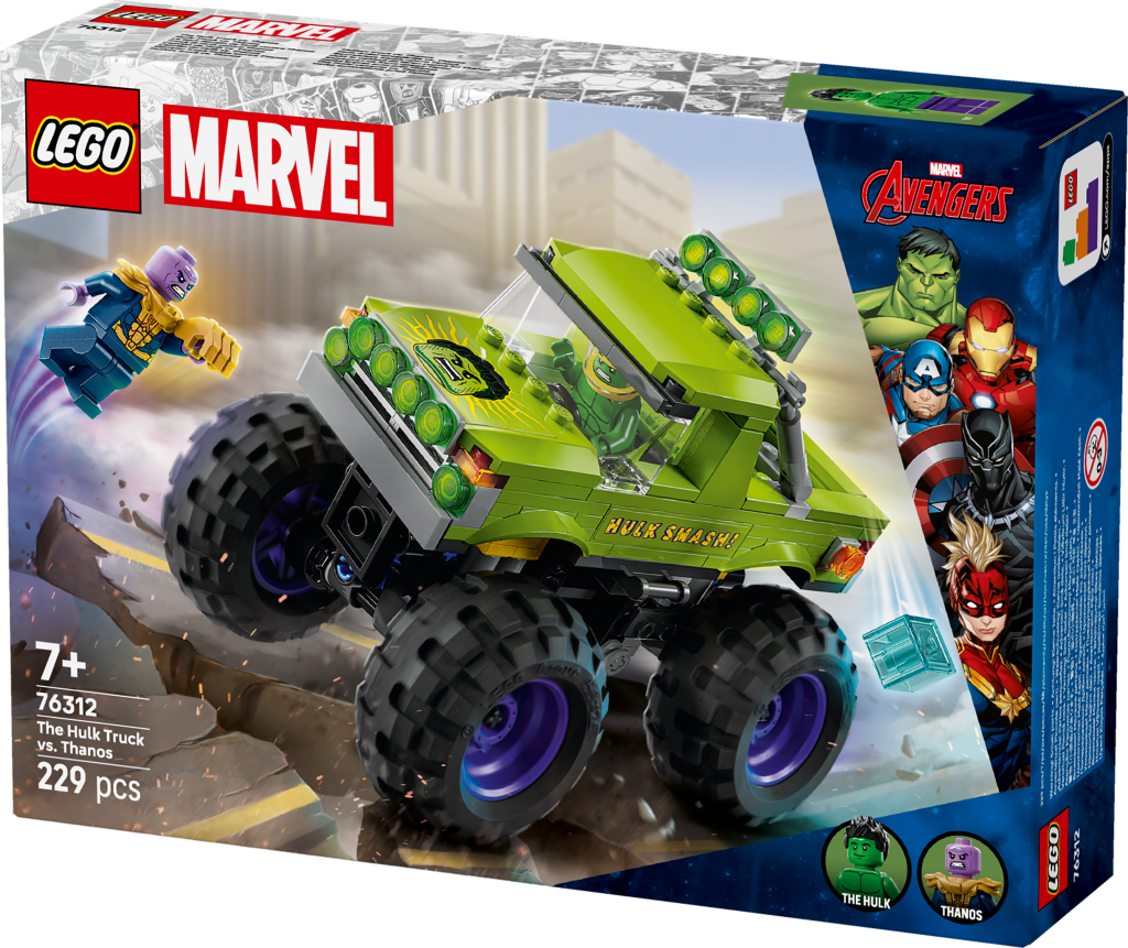 LEGO® Marvel 76312 Hulkův truck vs. Thanos