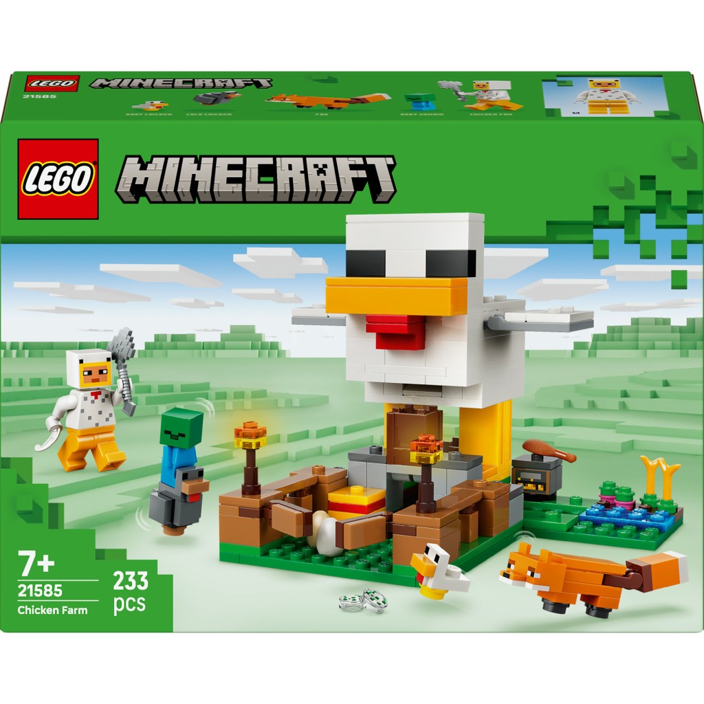 LEGO® 21585 Minecraft® Slepičí farma
