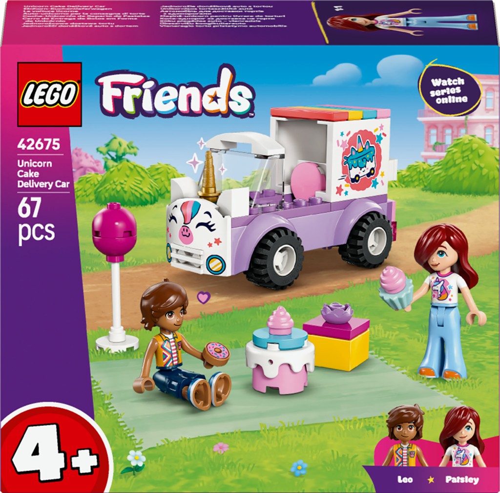 LEGO® 42675 Friends Jednorožčí donáškové auto s dortem