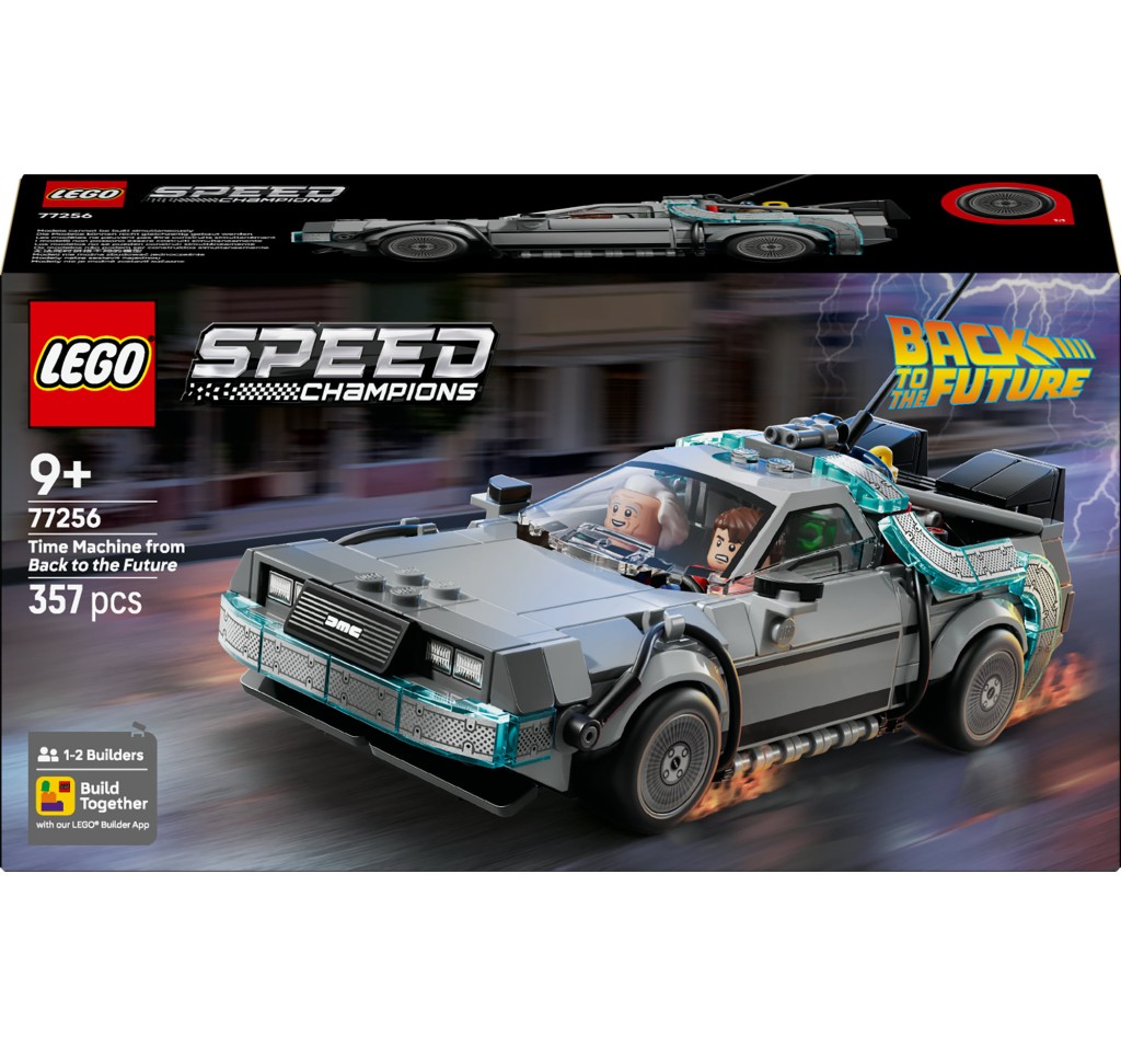 LEGO® Speed Champions 77256 Stroj času z filmu Návrat do budoucnosti