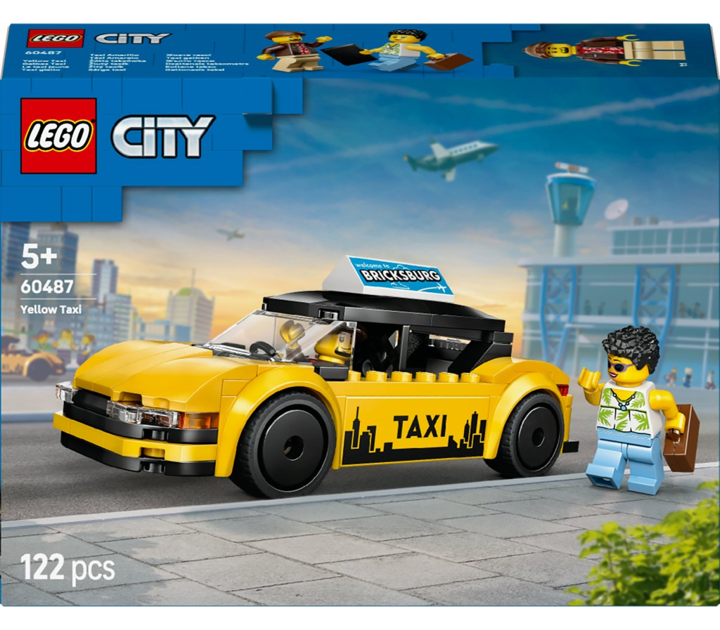 LEGO® 60487 City Žlutý taxík