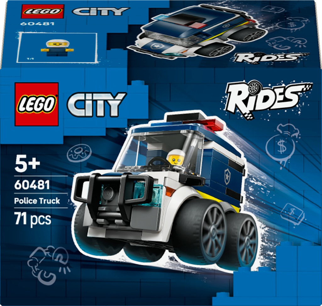 LEGO® 60481 City Autíčka – Policejní dodávka