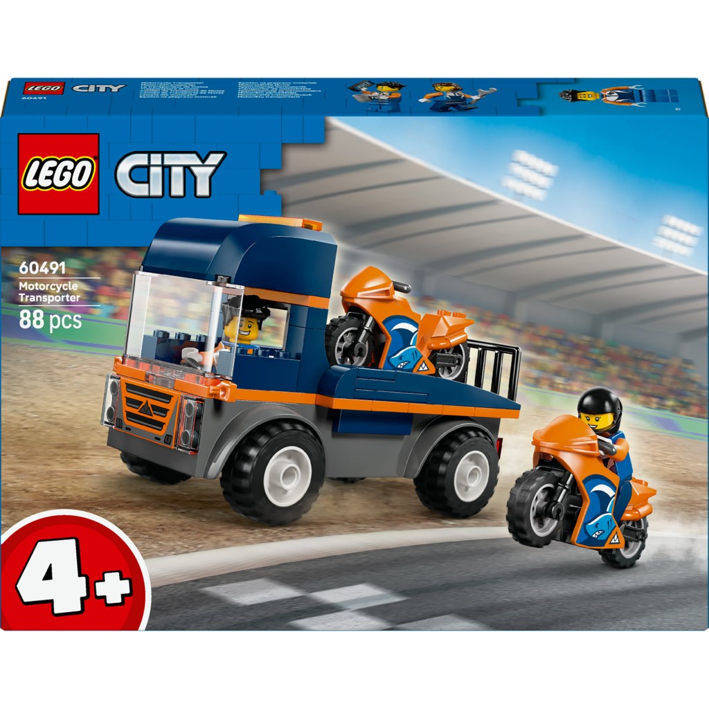 LEGO® 60491 City Kamion na přepravu motorek