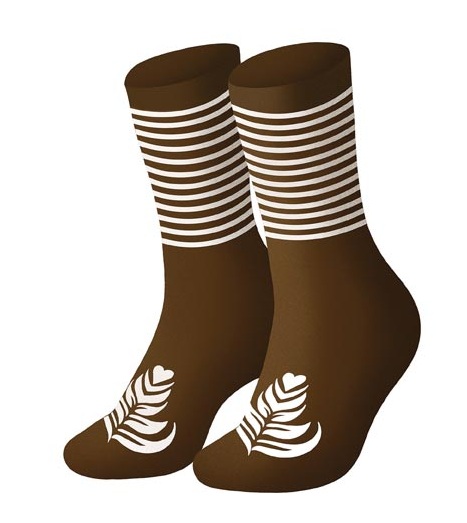 Ponožky Coffee 43-45, dárkové balení