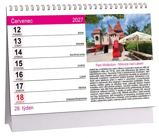 K853 - Kalendář Tipy na výlety 2027