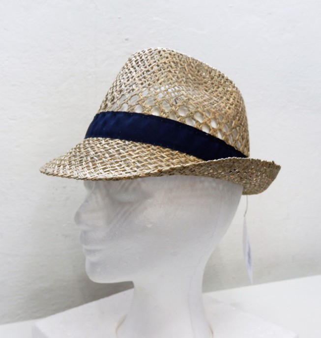 Dětský klobouk z mořské trávy, vel.53