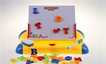 Magnetická tabule v plastové podložce