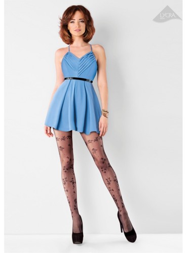 Vzorované punčocháče FLAVIA