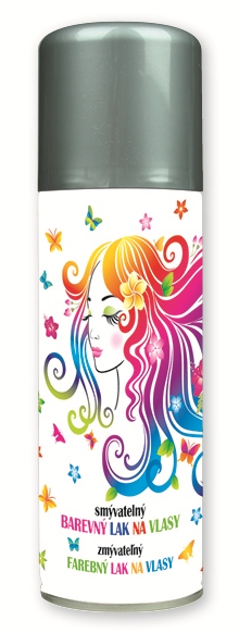 Barevný lak na vlasy smývatelný 125 ml