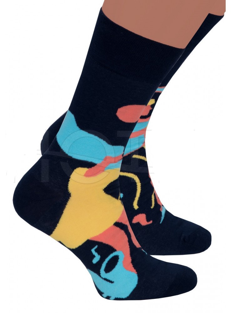 Pánské klasické ponožky postavy 43-46