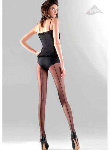 Punčocháče se švem LINETTE COLLANT 20den