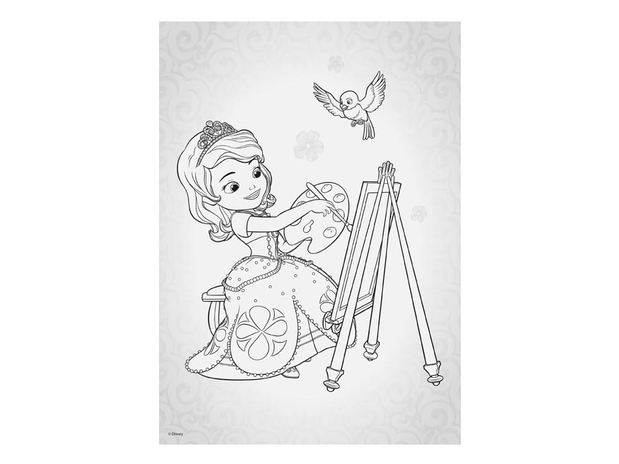 Omalovánky MFP A4 Disney (Sofia the First)