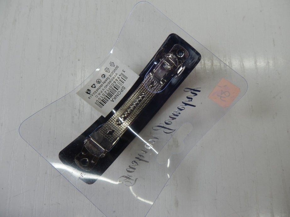 Spona do vlasů s francouzským zapínáním