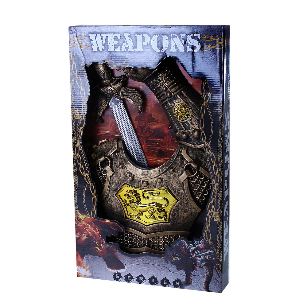 RYTÍŘSKÁ SADA S DRAČÍM VZOREM