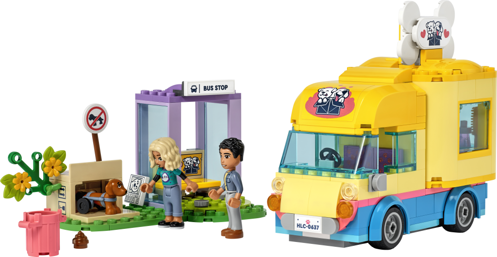 LEGO® Friends 41741 Dodávka na záchranu psů