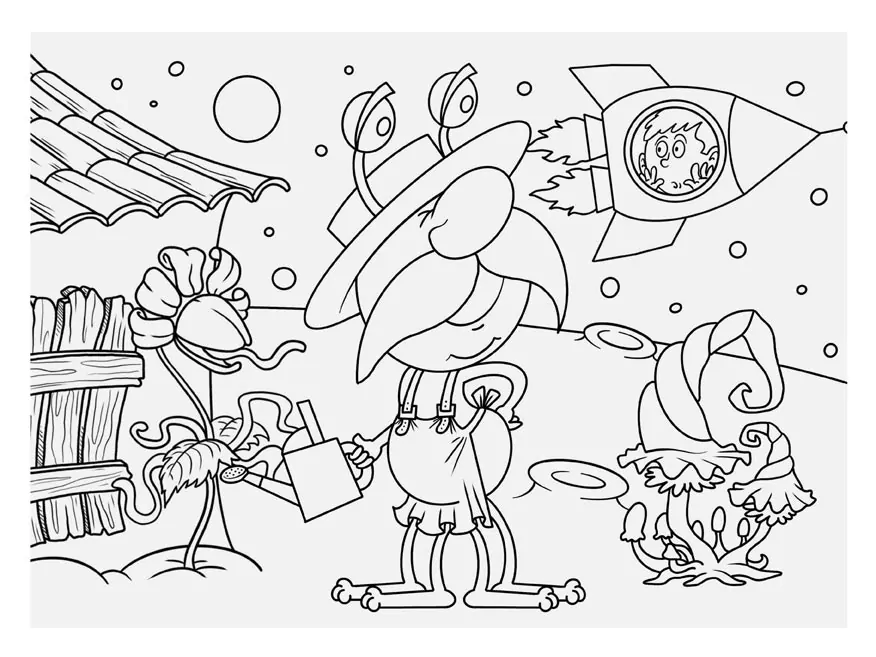 Omalovánky MFP Vesmír  A5