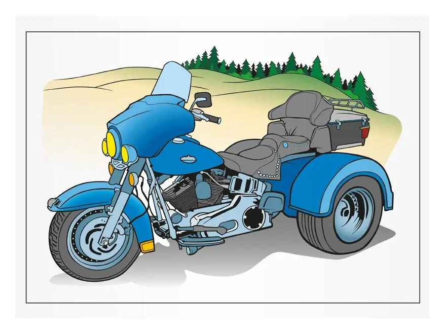 Omalovánky MFP Motorky  A5