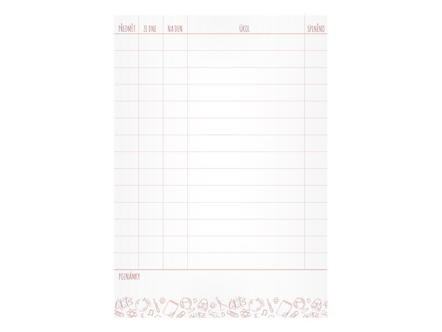 Úkolníček MFP A6 Football