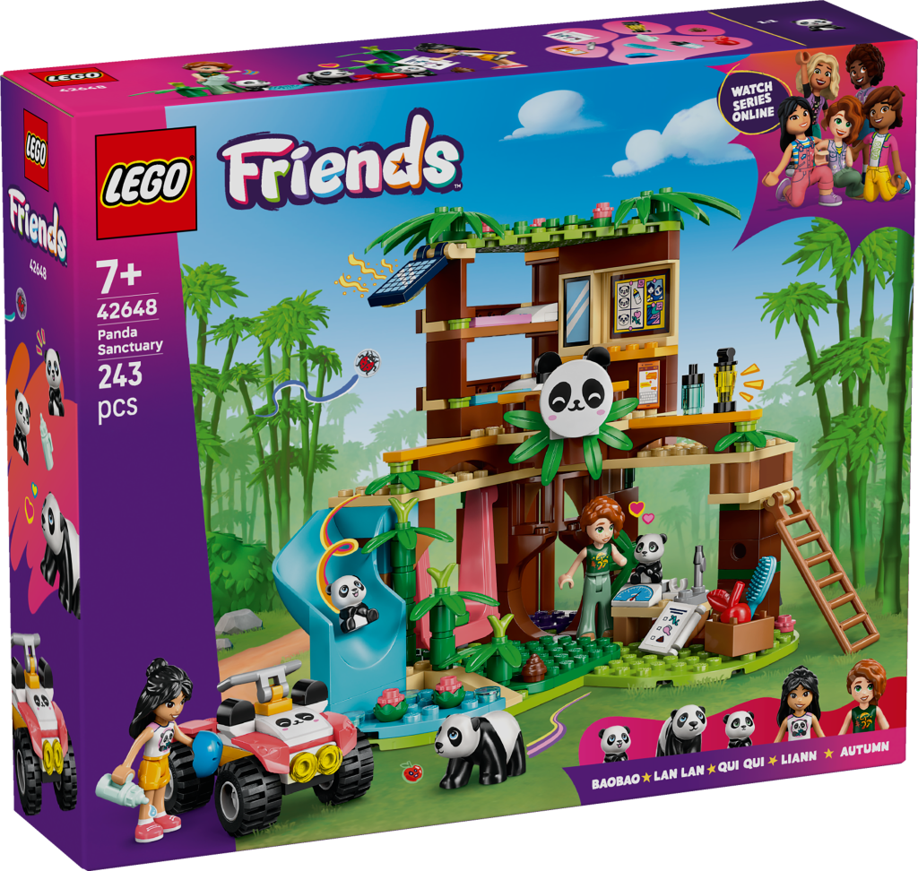 LEGO® Friends 42648 Péče o zvířátka v pandí záchranné stanici