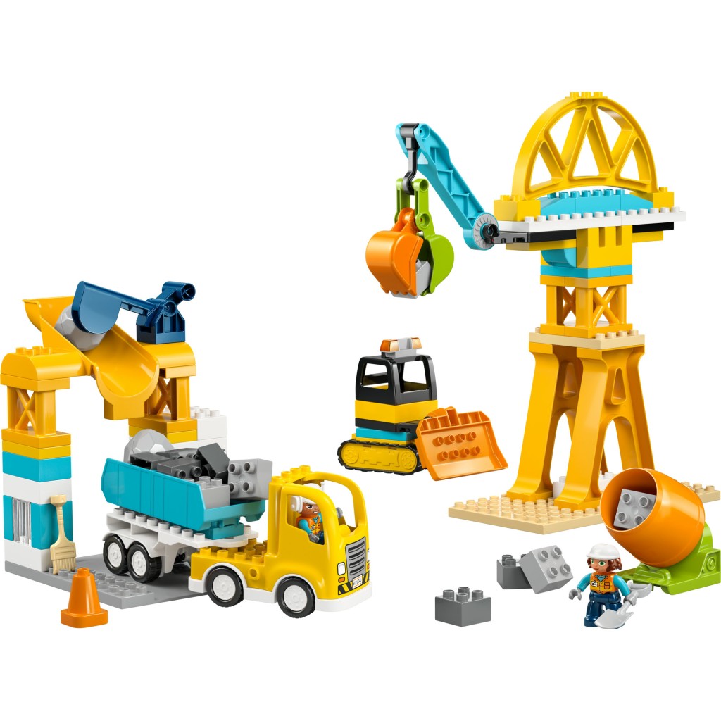 LEGO® 10476 DUPLO® Staveniště a vozidla 3 v 1