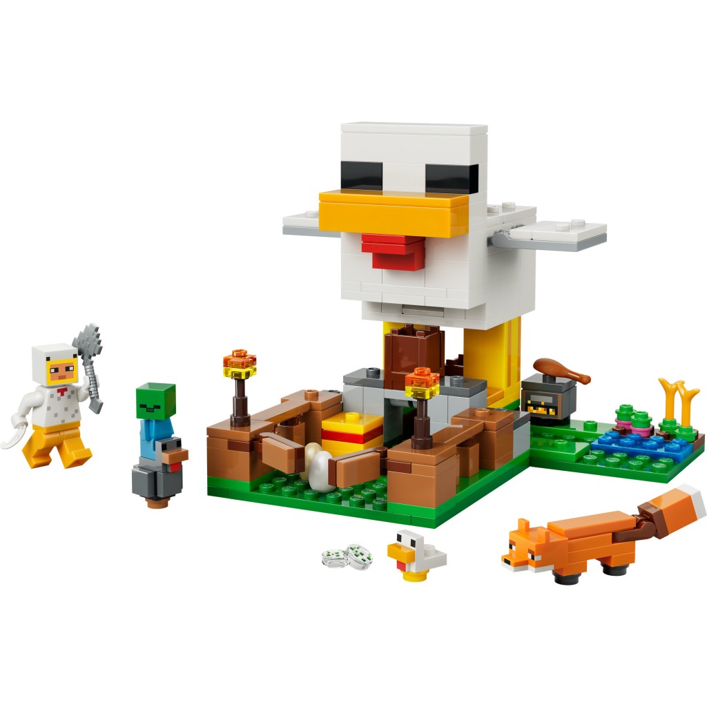 LEGO® 21585 Minecraft® Slepičí farma