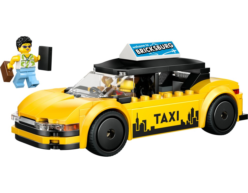 LEGO® 60487 City Žlutý taxík