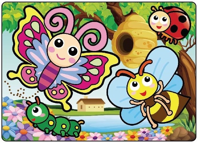 Magické malování vodou se štětcem 20x15cm