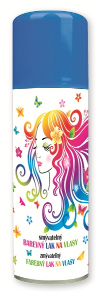 Barevný lak na vlasy smývatelný 125 ml