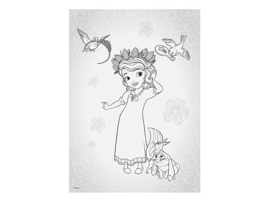 Omalovánky MFP A4 Disney (Sofia the First)