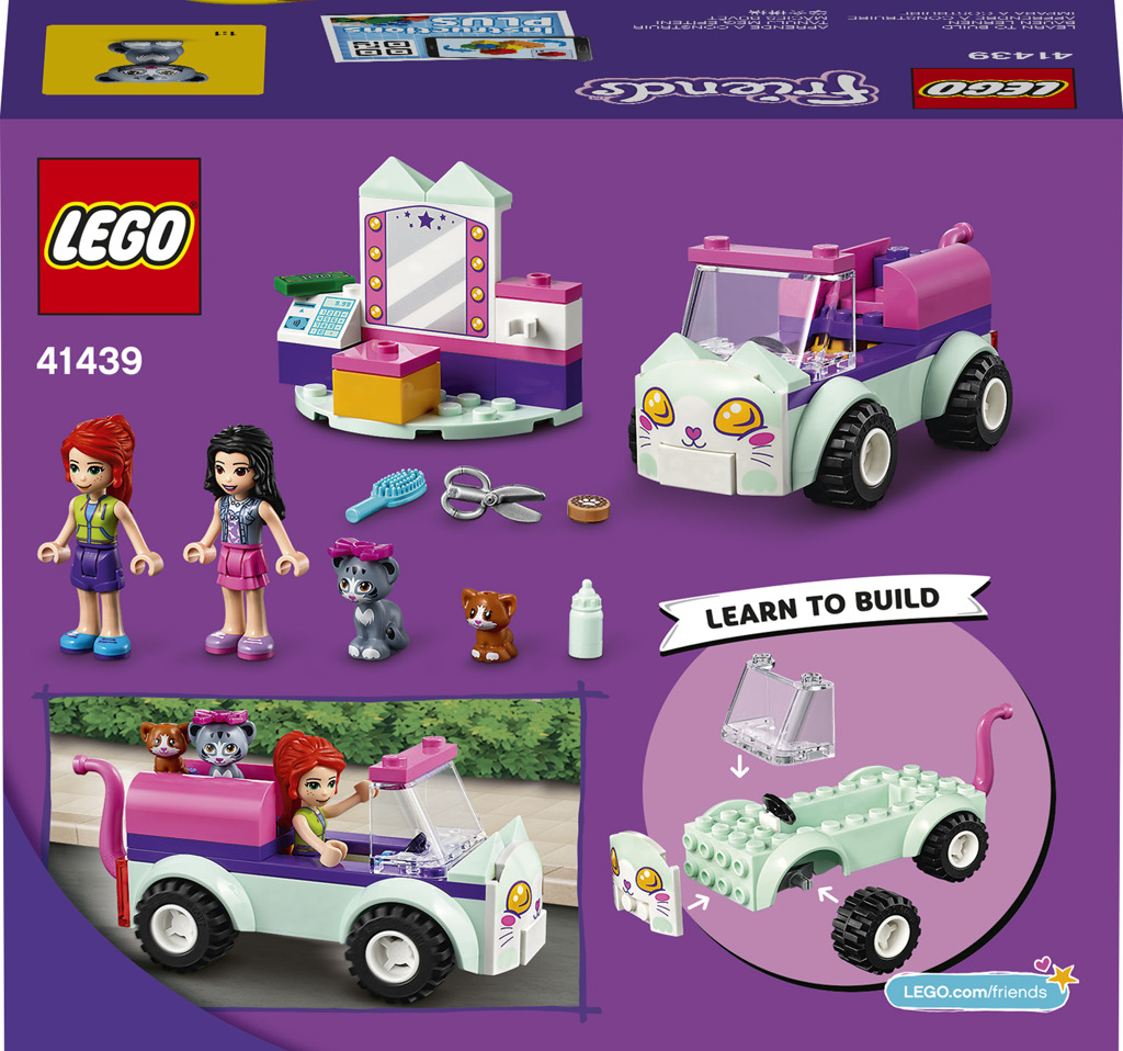 Lego Friends Pojízdné kočičí kadeřnictví 41439