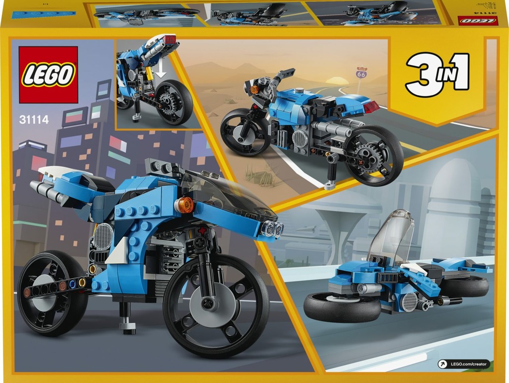 LEGO® Creator 31114 Supermotorka