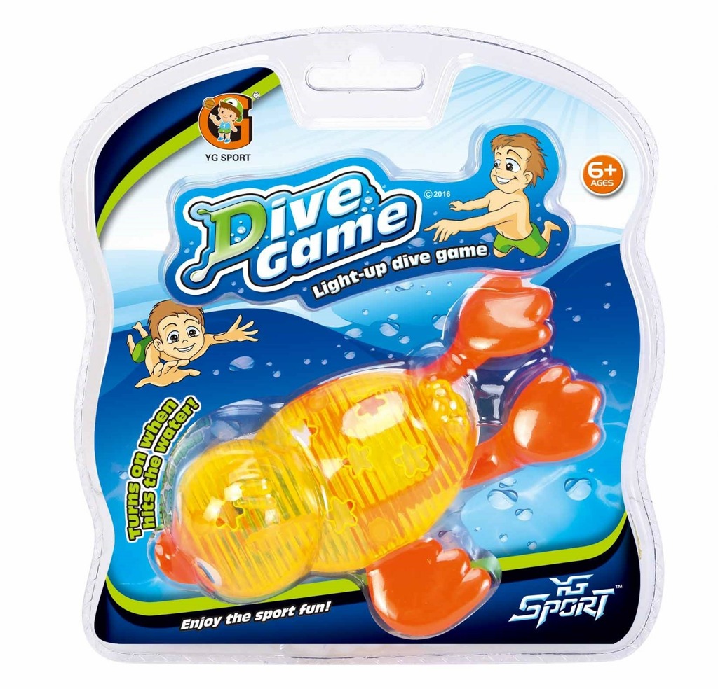 Potápěcí kačer se světlem