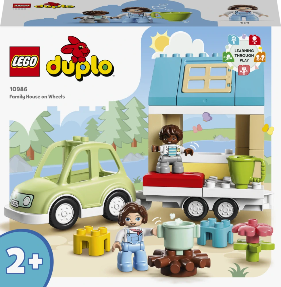 LEGO® DUPLO® 10986 Pojízdný rodinný dům