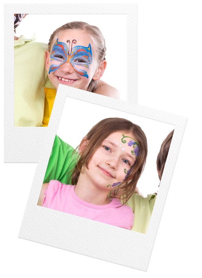 Metalické barvy na obličej – sada 5 barev po 3,8 g