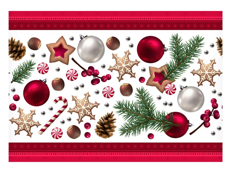 Dopisní obálka MFP C5 vánoční (mix)