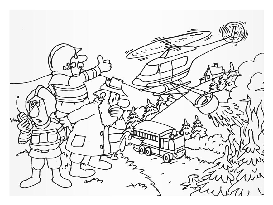Omalovánky MFP Hasiči  A5