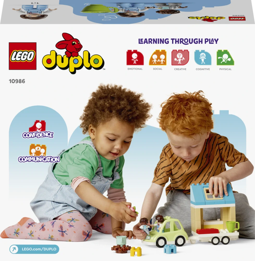 LEGO® DUPLO® 10986 Pojízdný rodinný dům