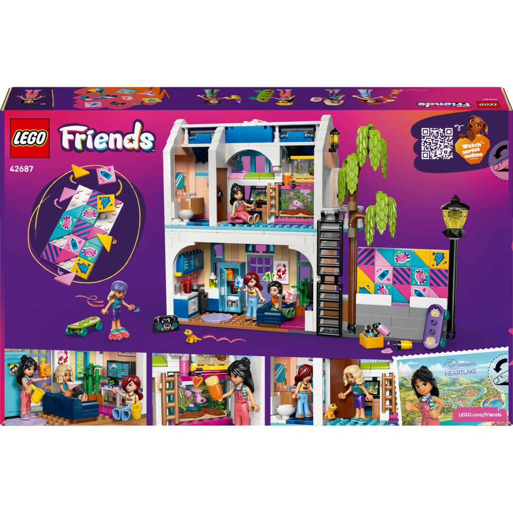LEGO® 42687 Friends Liann a její rodinný dům