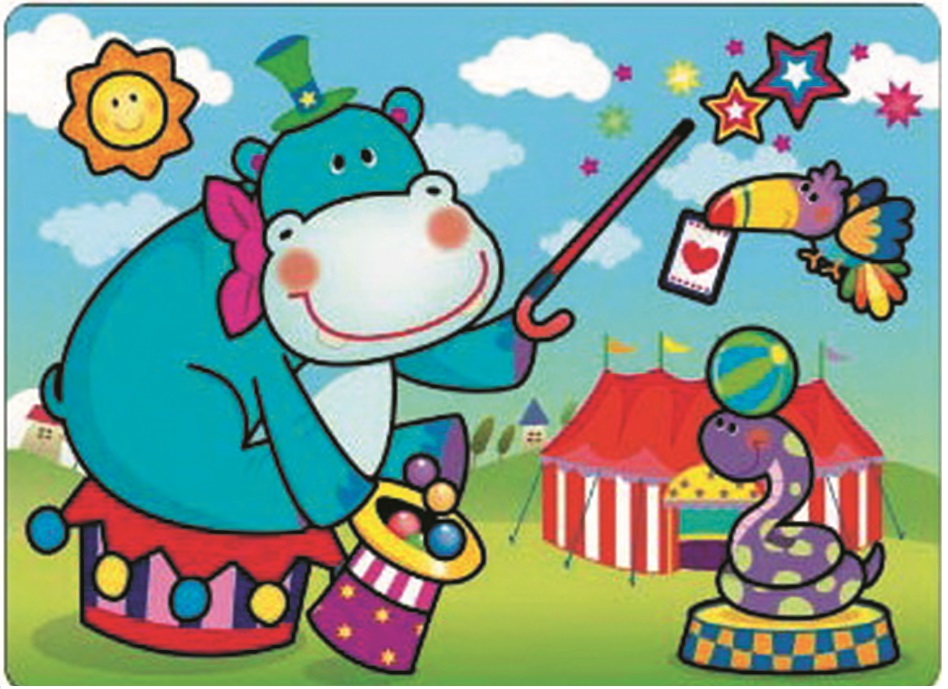 Magické malování vodou se štětcem mix motivů 20x15cm